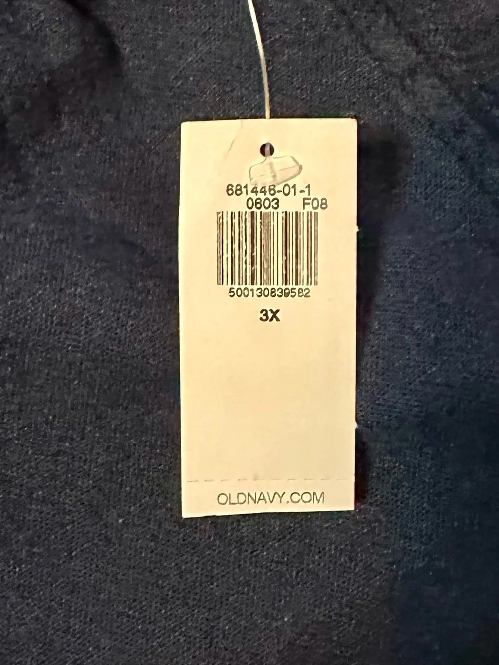NWT Old Navy Wide-Leg Pull-On Pants in Navy - Picture 2 of 6